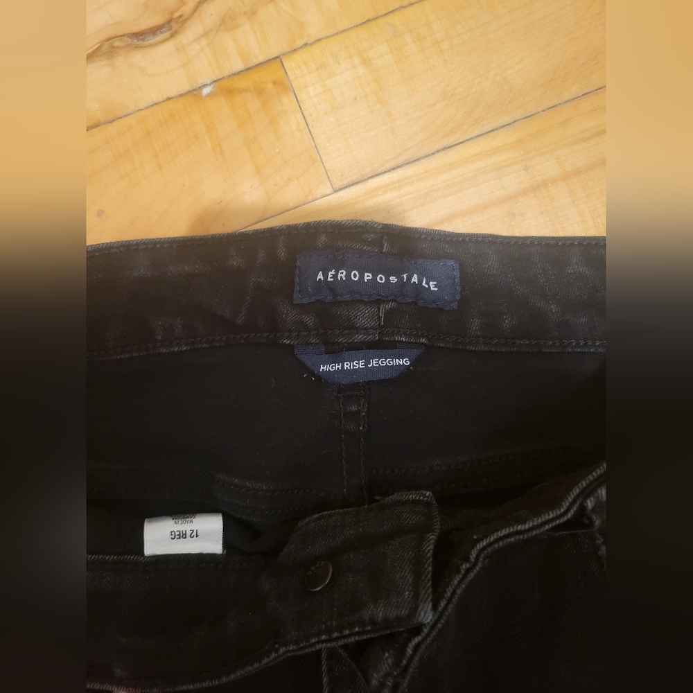 Aeropostale Black Jegging Size 12
